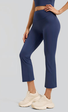 Women's High Waist Hip-lifting Sports Cropped Pants