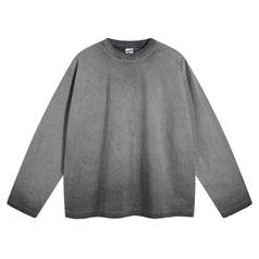 Trendy European And American Casual Retro Long-sleeved Men's Sweatshirt
