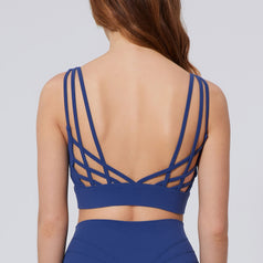 Women's Fitness Yoga Irregularly Designed Top