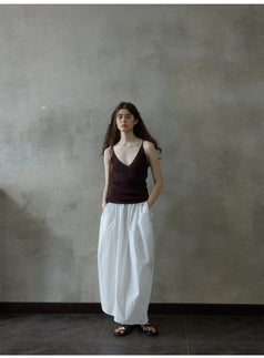 Summer Fashion Soild Colour Silm-fit Women Skirt