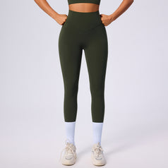 Women's High-Waisted Slimming And Abdominal-Toning Yoga Pants With Pockets