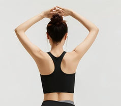 Colorblock Naked I-Back Yoga Top for Women