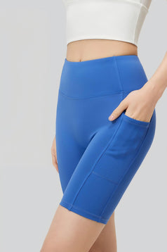 High-Waisted Tummy-Control Yoga Pants with Pockets