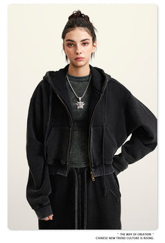 Fashionable And Trendy Warm Zipper Youth Sports Jacket