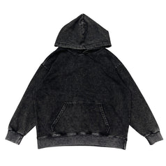 Winter Fashion Trend: Warm And Aged Hooded Cotton Men's Sweatshirt