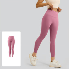 Women's No Camel Toe High-Waisted Sports Tight Yoga Pants