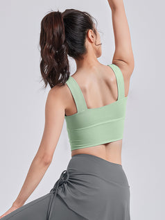 High Waist Cross Vests Fitness Yoga Underwear