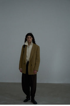 A classic, Fashionable, Mature And Casual Double-sided Woolen And Full Wool Texture Blazer