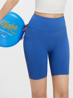 High-Waisted Tummy-Control Yoga Pants with Pockets
