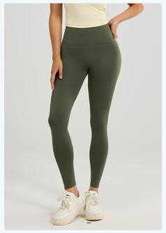 Women's No Camel Toe High-Waisted Sports Tight Yoga Pants