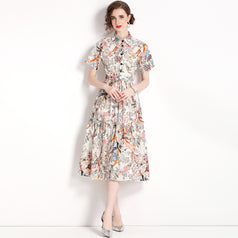 Summer Dress New Print Fashion Dress