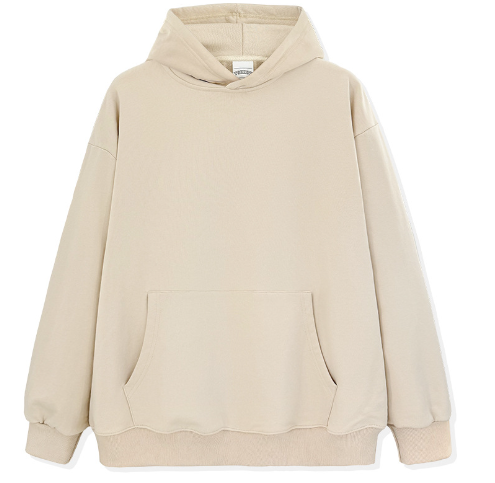 Autumn Warm And Fashionable Solid-color Hooded Men's Sweatshirt