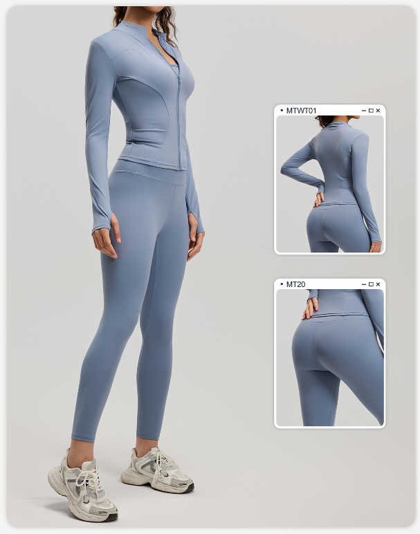 Fitness High-Elasticity Sports Tight Yoga Outfit Set