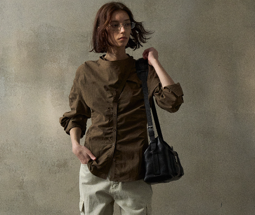 Summer Casual Loose Commuting Round-neck Simple Long-sleeved Women Blouse