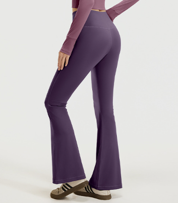 Women's Outdoor Sport High-Waisted Yoga Flared Pants