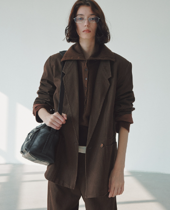 Minimalist Retro Casual Daily Commuting Loose Women Blazer