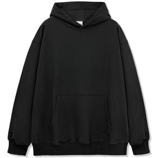 Autumn Warm And Fashionable Solid-color Hooded Men's Sweatshirt