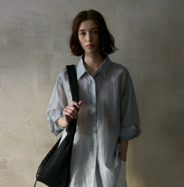 Fashionable Matte Casual Commuting Youthful Silk Women Blouse