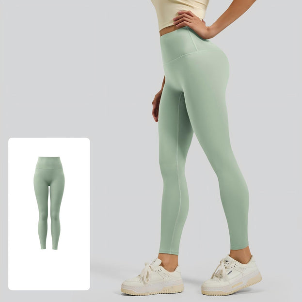 Women's No Camel Toe High-Waisted Sports Tight Yoga Pants