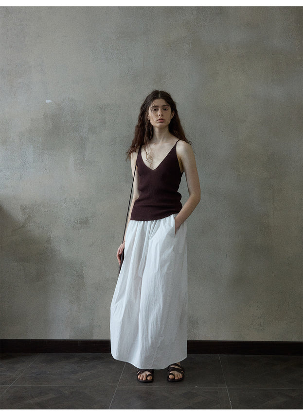 Summer Fashion Soild Colour Silm-fit Women Skirt