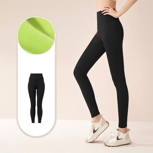 Outerwear Fitness Sport Leggings With Added Insulation for Yoga