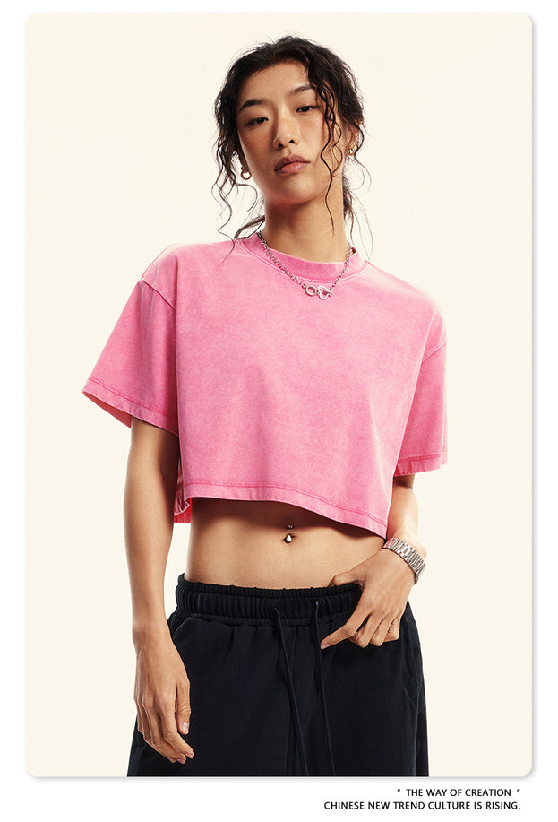 Summer Fashion Umbilical Spice Sporty Casual Top
