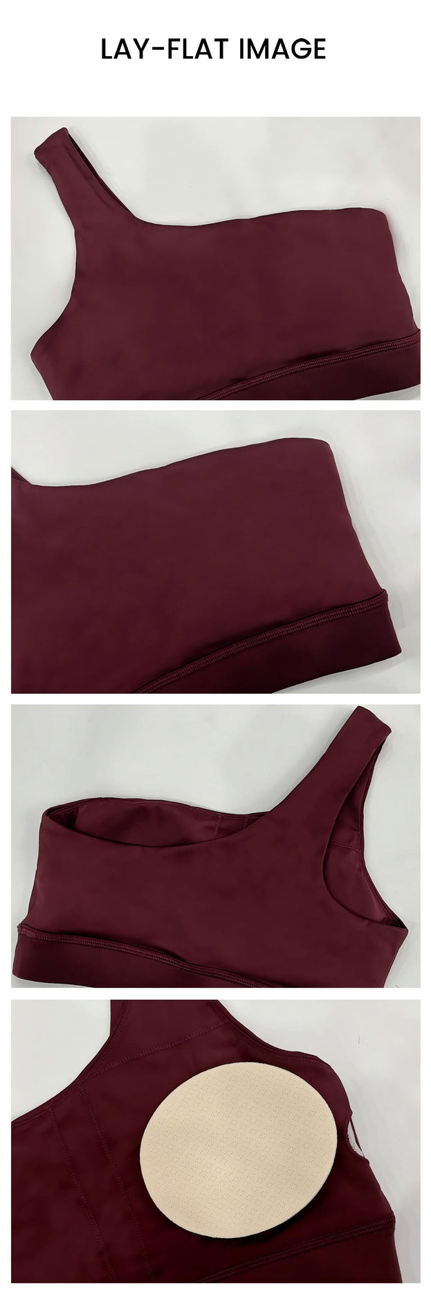 New-Style Women's One-Shoulder Design Tight-Fit Yoga Sports Vest