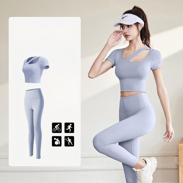 Women's Breathable Slimming Running All-In-One Fitness Suit