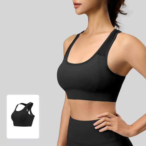 Shockproof Beauty Back Fitness Running Yoga Bra