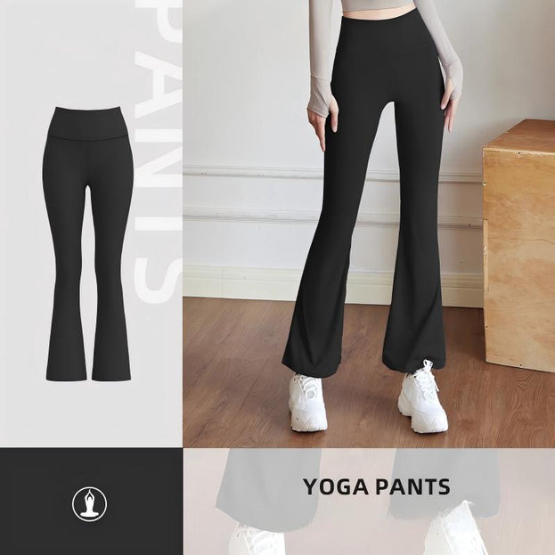 Women's Outdoor Sport High-Waisted Yoga Flared Pants