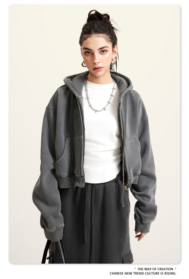 Fashionable And Trendy Warm Zipper Youth Sports Jacket