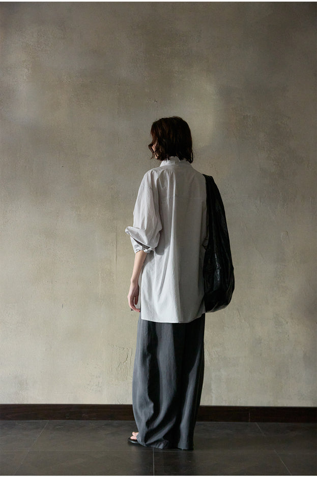 Summer Tencel Comfortable And Close-fitting Mid-waist Women's Commuting Pants