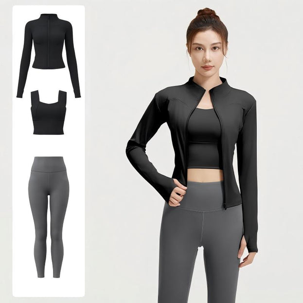 Spring and Autumn Tight Slim Fitness Three-Piece Suit
