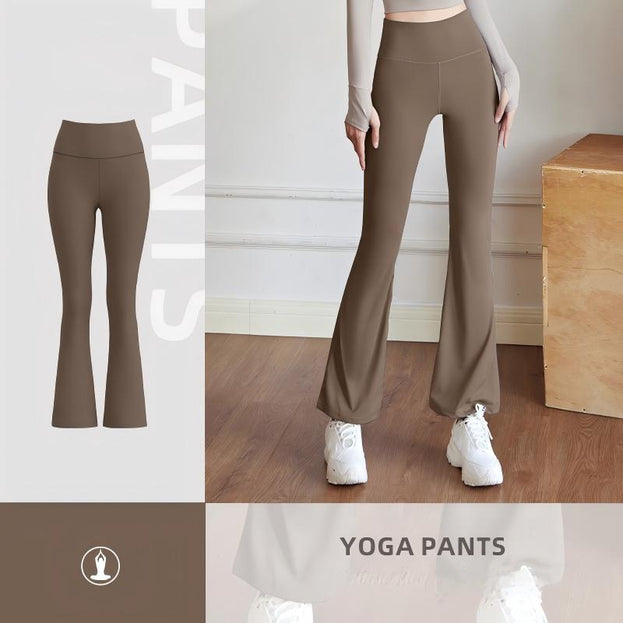 Women's Outdoor Sport High-Waisted Yoga Flared Pants