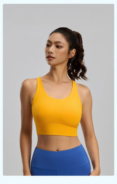 Striped Shock-Absorbing Fitness Yoga Underwear for Women