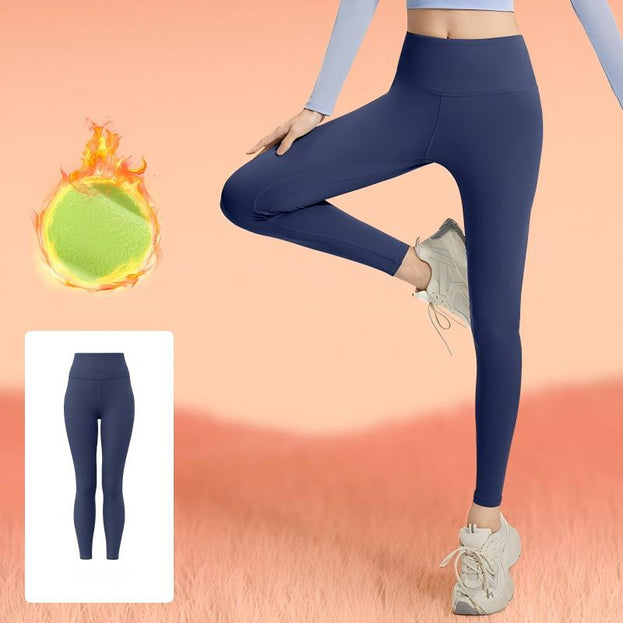 Winter Windproof Warm Thermal Tights with Abdominal Support