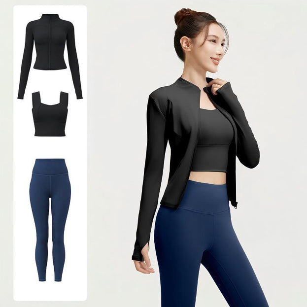 Spring and Autumn Tight Slim Fitness Three-Piece Suit