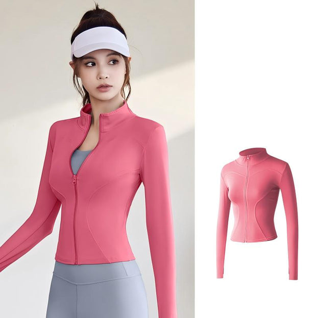 Yoga Sportswear Long-Sleeved Top Jacket For Women