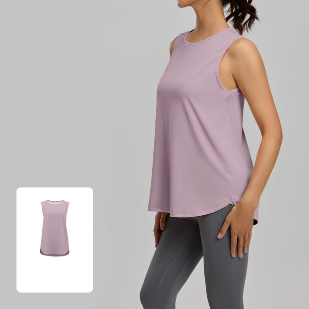 Loose Mesh Quick-Drying Yoga Sports Top