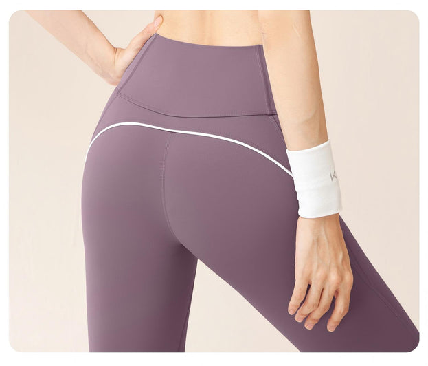 High-Waist Fitness Pants with High Elasticity and Naked Feeling