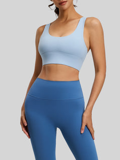 Cross-Design Elastic Fitness Yoga Bra