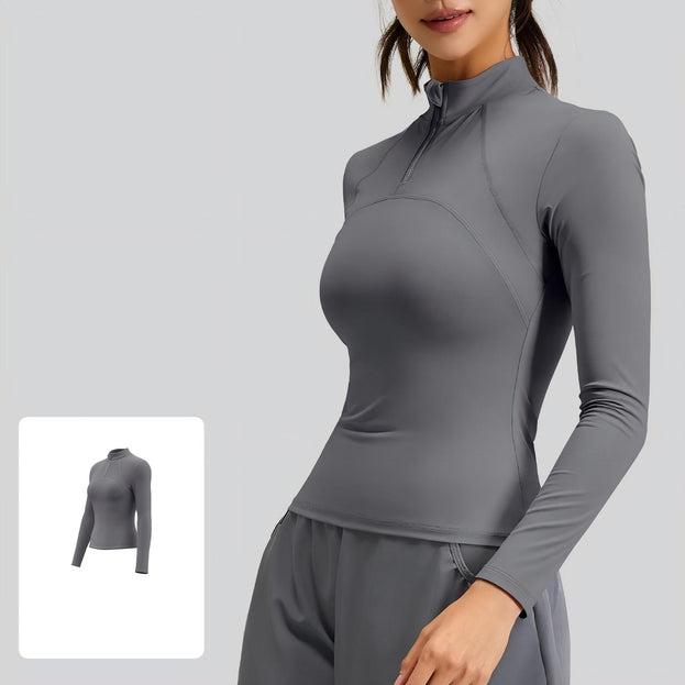 Women's Slim-Fit Breathable Yoga Top