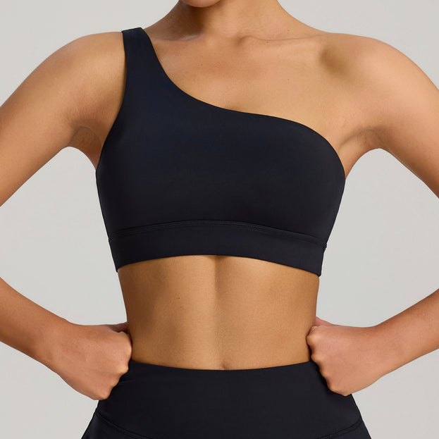 Badminton Fitness Running Yoga Single-Shoulder Strap Women's Tank Top