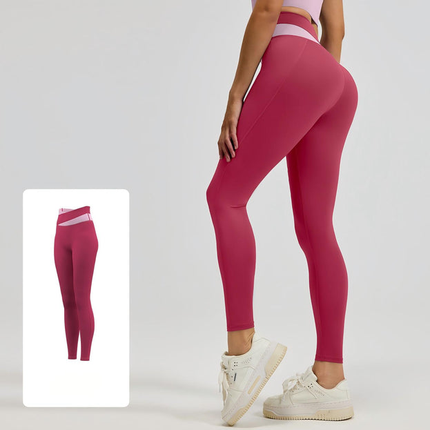 High-Waist Abdominal-Reducing Shock-Proof Yoga Pants
