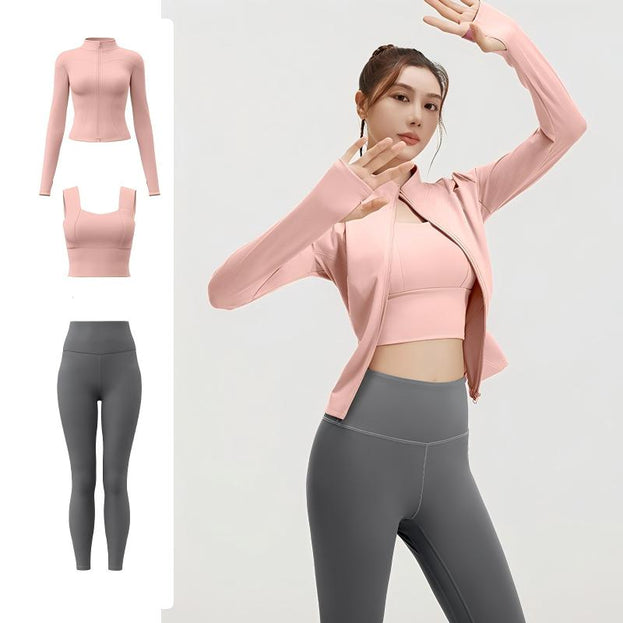 Spring and Autumn Tight Slim Fitness Three-Piece Suit