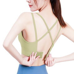V-Neck Cross-Shoulders Yoga Underwear