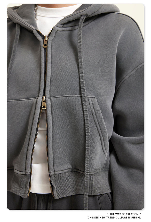 Fashionable And Trendy Warm Zipper Youth Sports Jacket