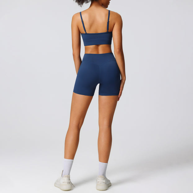 Women's Outdoor Yoga High-Elasticity Quick-Drying Sports Set