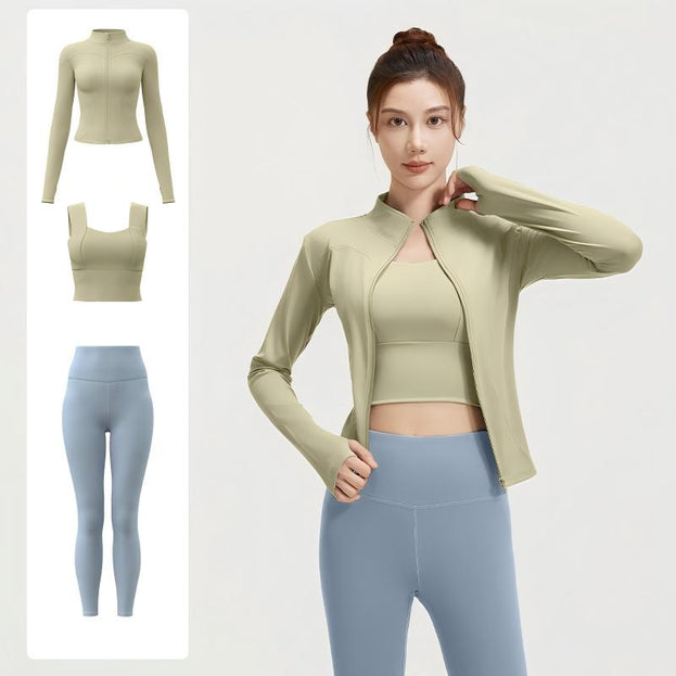 Spring and Autumn Tight Slim Fitness Three-Piece Suit