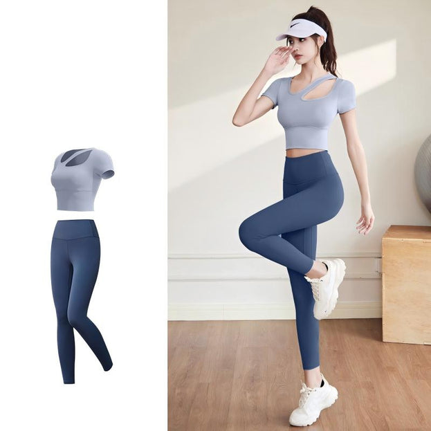 Women's Breathable Slimming Running All-In-One Fitness Suit
